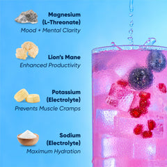 IQMIX sugar free hydration packet with low calories