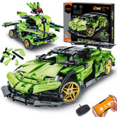 IQKidz 2-in-1 RC race car for hands-on engineering and imaginative play