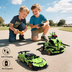IQKidz remote control option provides quick, screen-free racing fun