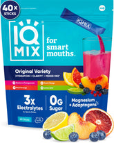 IQMIX blood orange packet supports on-the-go hydration and steady energy.