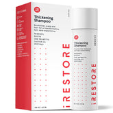 irestore bottle front view showing biotin shampoo for thinning hair care