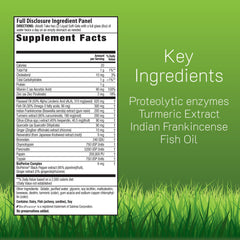 Irwin Naturals Inflamma-Less bottle pour demonstrates easy daily dosing.