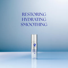iS CLINICAL Reparative Moisture Emulsion pump-top dispensing in daily routine