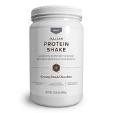 Isagenix IsaLean creamy Dutch Chocolate bottle for balanced meal replacement.