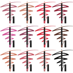 IS'MINE lip liner pencil closeup reveals creamy, smooth texture.