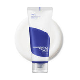 IsNtree Hyaluronic Acid Aqua Gel Cream bottle delivering lightweight hydration for oily skin