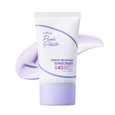ISNTREE Onion Newpair Sunscreen bottle with pump for easy daily application.