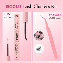 ISOOLU WideSpan Lashes close-up displaying full, wispy volume