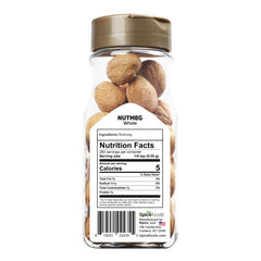 iSpice jar label showing nutrition and size for storage