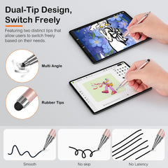 Isvo precision disc-tip stylus enabling smooth writing and drawing.