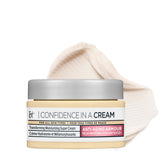 IT Cosmetics Confidence in a Cream travel jar showing rich texture for hydration