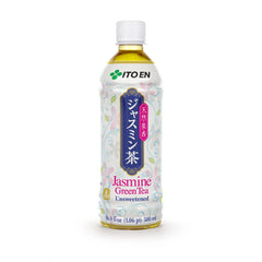 Ito En Jasmine Green Tea Unsweetened bottle offers aromatic, ready-to-drink refreshment