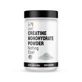 It's Just! Creatine Monohydrate powder in a 1kg bottle for long-lasting workouts.