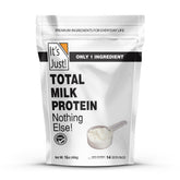 It's Just! MPC-85 unflavored powder in bottle for versatile shakes.