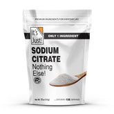 It's Just! Sodium Citrate bottle pour promotes smooth, creamy sauces with stable emulsions.