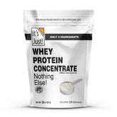 It's Just! unflavored whey bag highlighting clean ingredients for GLP-1 friendly diets.