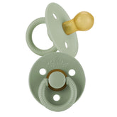 Itzy Ritzy natural rubber pacifier with cherry nipple for newborn soothing
