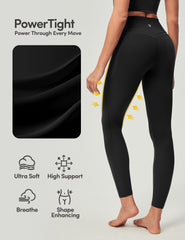 IUGA compression leggings with side pockets for hands-free storage during activities.
