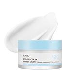 IUNIK Beta-Glucan Non-Sticky Deep Moisture Cream bottle delivering daily hydration.