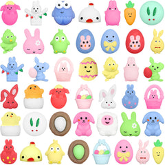 IUULOB Easter Mochi Squishy chick toy for tactile play and stress relief