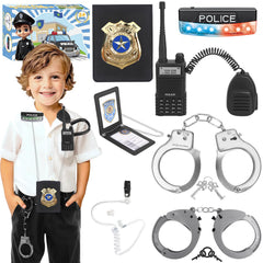 IVENRXIU Police Toys walkie talkie supports imaginative play and teamwork.