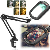 IVMAIE 10X rectangular glass lens offers sharp detail for precise sewing and jewelry work.