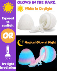 Ivrmtal crystal dragon twist-bend design encourages hands-on storytelling and fine motor play.