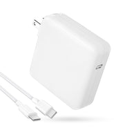ixcv 118W USB-C charger front view powers MacBook Pro quickly.