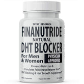 Finanutride bottle front by IXYAY RESEARCH highlighting premium packaging for hair support