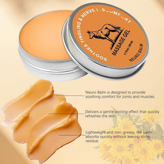 iYanoc The Wolf Neuro Balm texture showcases a light, non-greasy cream.