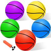 Iyoyo mini 6in basketball with pump for quick inflation and play