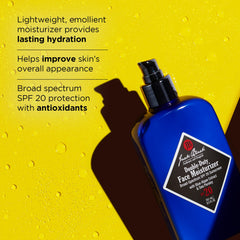 Jack Black blue algae extract visual highlighting skin-supple benefits.