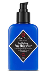 Jack Black Double-Duty Face Moisturizer SPF 20 bottle front for daily sun protection