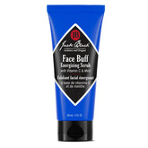 Jack Black Face Buff Energizing Scrub bottle ready for pre-shave cleansing