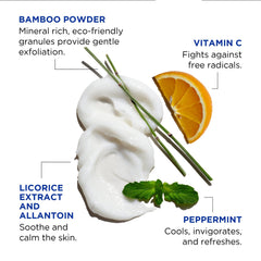 Jack Black Face Buff scrub texture shows micro-fine particles for gentle exfoliation