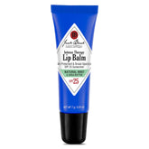 Jack Black Intense Therapy Lip Balm packaging shows SPF 25 sun protection.