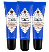 Jack Black Intense Therapy lip balm with shea butter for smooth lips.
