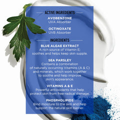 Jack Black sea parsley ingredient image showcasing vitamins A and C.