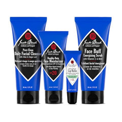 Jack Black Skin Saviors Set moisturizer SPF 20 tube for daily protection.