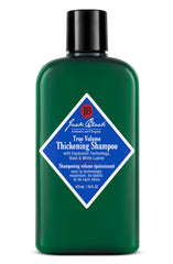 Jack Black True Volume Shampoo bottle pour boosts body and cleanses scalp