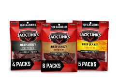 Jack Link's Original beef jerky bag for quick protein on the go.