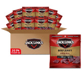Jack Link's Original Beef Jerky pack front, ideal for on-the-go snacking.