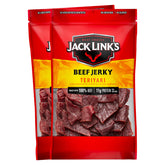 Jack Link's Teriyaki Beef Jerky two-pack bags for on-the-go protein
