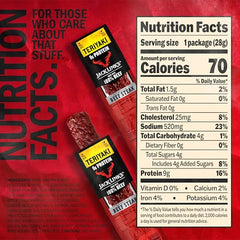 Jack Link's Teriyaki Beef Steaks packaging shot, bulk 12-count ideal for lunches