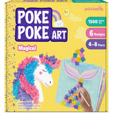 jackinthebox Poke Poke Art kit fabric squares spark creative play with mess-free setup.
