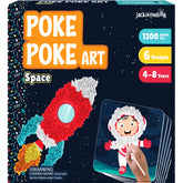 jackinthebox Poke Poke Art Space Sun design promotes creative play and fine motor skills.