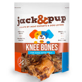 Jack&Pup beef bones 10-pack pack image highlighting durable, long-lasting chews for large dogs