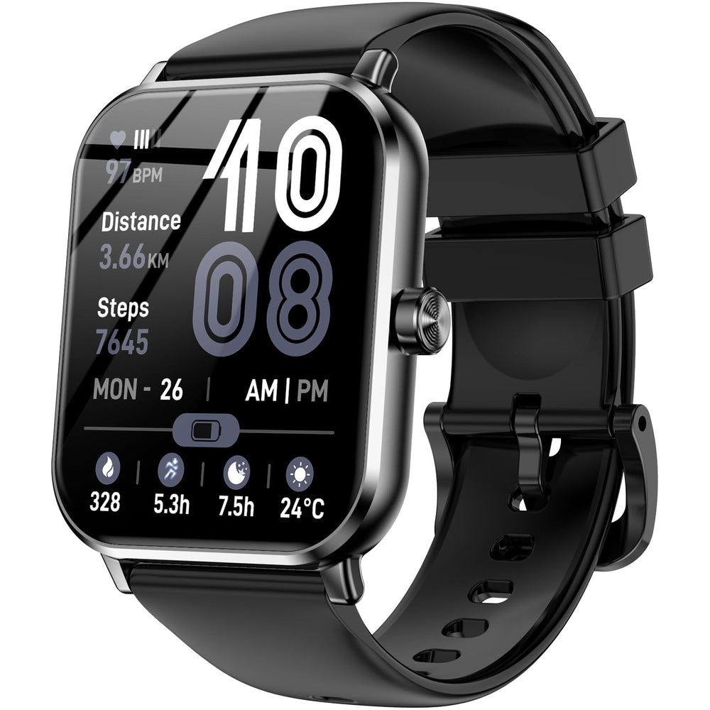 Jacoosa Smart Watch 1.83-inch display for vivid daily viewing.