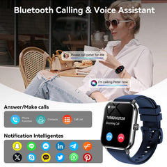 Jacoosa Smartwatch with 130+ sports modes for diverse workouts