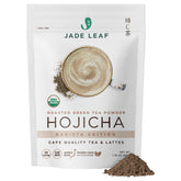 Jade Leaf Hojicha powder barista edition jar for cafe-quality lattes
